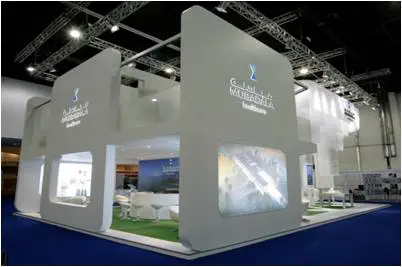 Modular trade show exhibit display by CoMotion Exhibits