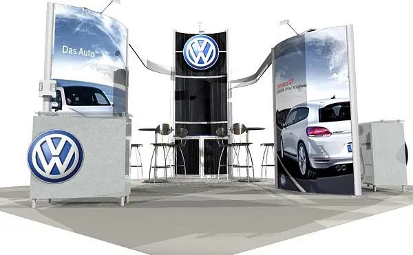 10x20 Modular Trade Show Exhibit by CoMotion Exhibits