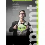 Sprint - premium banner for trade shows and event displays