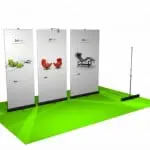 Duo Set banner - Roll up retractable - comotion.ca