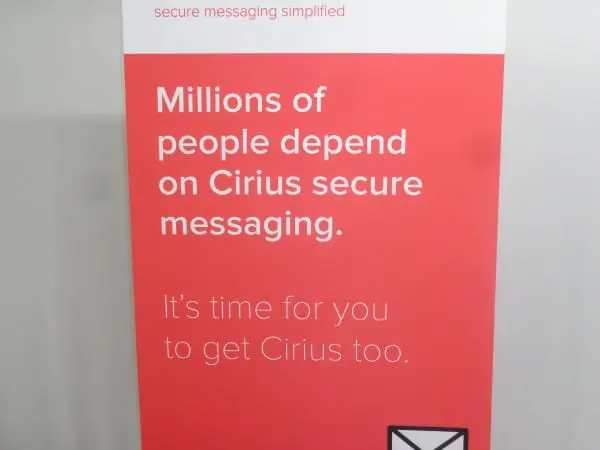 Supreme retractable banners for Cirius, comes with structure, graphics and transport bag