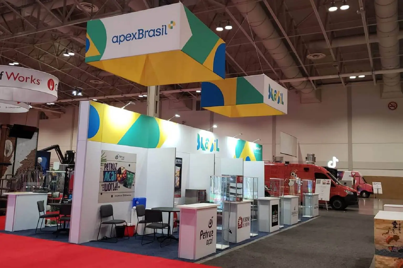 Brazil pavilion at Restaurants Canada Show 2022 Toronto