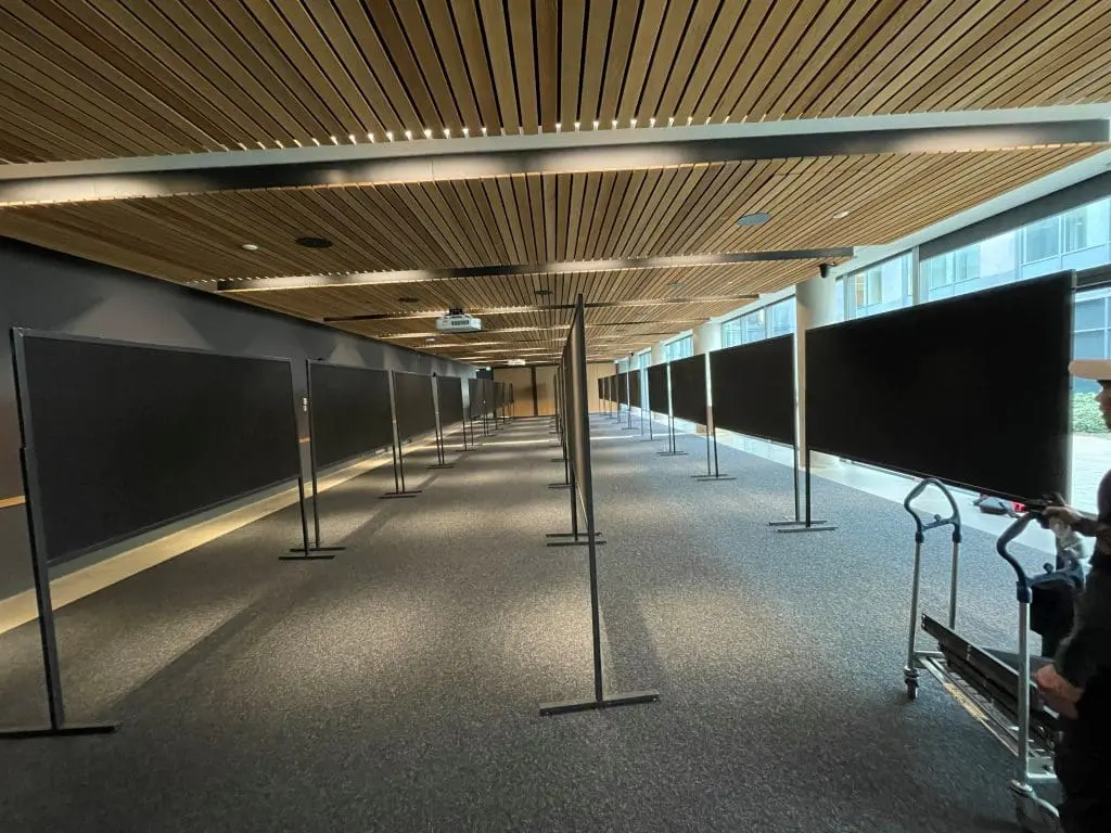 Poster boards UBC pic 1
