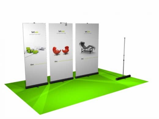 Duo.Set Banner Stand - Trade Shows - CoMotion.ca